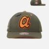 Mitchell & Ness Atlanta Braves 'Harmony Of Hues' Pro Crown Snapback Olive/Orange -Culture Kings 01032829 YO110 default 0005