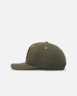 Mitchell & Ness Atlanta Braves 'Harmony Of Hues' Pro Crown Snapback Olive/Orange -Culture Kings 01032829 YO110 default 0050