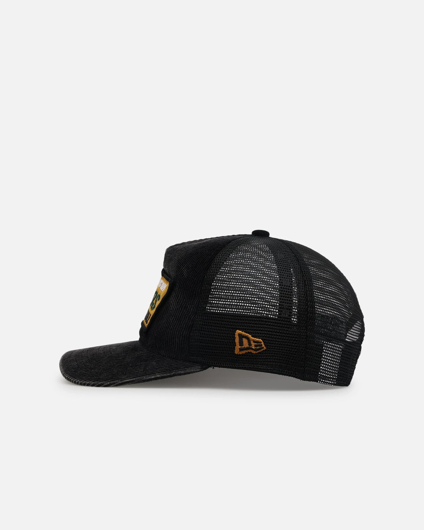 New Era Houston Astros 'Washed Cord Racer' Corduroy Golfer Trucker Snapback Washed Black 7 New Era Houston Astros 'Washed Cord Racer' Corduroy Golfer Trucker Snapback Washed Black - Image 5