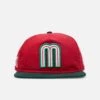 New Era Mexico National Baseball Team 'Mexican Cord Golfer' Corduroy Golfer Snapback Red/Green -Culture Kings 01033087 YR046 default 010