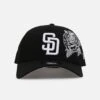 New Era San Diego Padres 'Ornate Rose' 9FORTY A-Frame Snapback Black/White -Culture Kings 01033216 YB084 default 0010