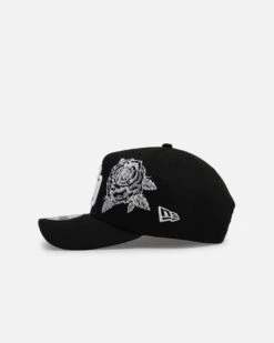 New Era San Diego Padres 'Ornate Rose' 9FORTY A-Frame Snapback Black/White -Culture Kings 01033216 YB084 default 0040