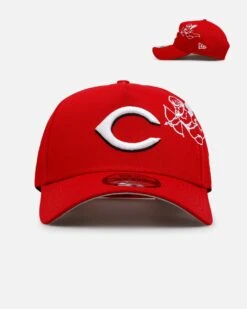 New Era Cincinnati Reds 'Cherub Official Team Color' 9FORTY A-Frame Snapback Red