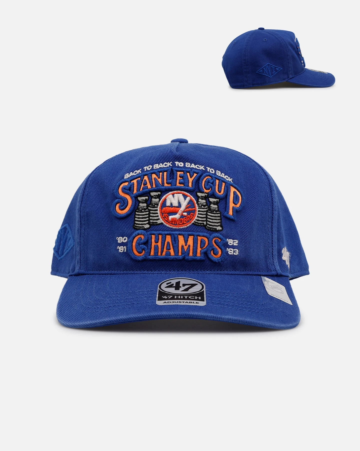 '47 BRAND 47 Brand New York Islanders 'NHL Trophy Case' Premium Hitch Snapback Blue 2 '47 BRAND 47 Brand New York Islanders 'NHL Trophy Case' Premium Hitch Snapback Blue