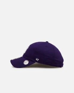 '47 BRAND 47 Brand New York Yankees 'Yankees Color Wheel' Suede Undervisor 47 Clean Up Strapback Purple 11 '47 BRAND 47 Brand New York Yankees 'Yankees Color Wheel' Suede Undervisor 47 Clean Up Strapback Purple -Culture Kings 01033553 YP200 default 0040