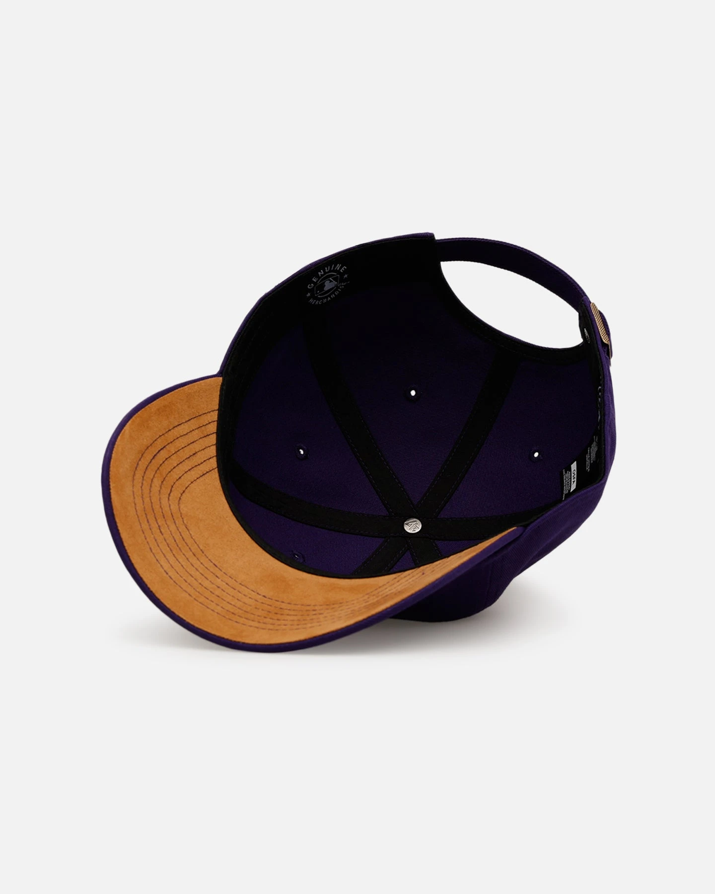 '47 BRAND 47 Brand New York Yankees 'Yankees Color Wheel' Suede Undervisor 47 Clean Up Strapback Purple 8 '47 BRAND 47 Brand New York Yankees 'Yankees Color Wheel' Suede Undervisor 47 Clean Up Strapback Purple - Image 6