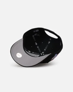 New Era Texas Rangers 'Metallic Wordmark' 9FORTY A-Frame Snapback Black -Culture Kings 01033591 YB001 default 0060