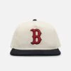 New Era Boston Red Sox 'Throwback Cord Golfers' Corduroy Golfer Snapback Chrome/Navy