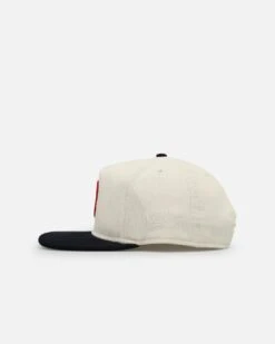 New Era Boston Red Sox 'Throwback Cord Golfers' Corduroy Golfer Snapback Chrome/Navy -Culture Kings 01033644 YD963 default 0050