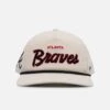 '47 BRAND 47 Brand Atlanta Braves 'Natural Script' Premium Hitch Corduroy Snapback Natural