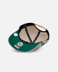 '47 BRAND 47 Brand Atlanta Braves 'Natural Script' Premium Hitch Corduroy Snapback Natural -Culture Kings 01033752 YN001 default 0070