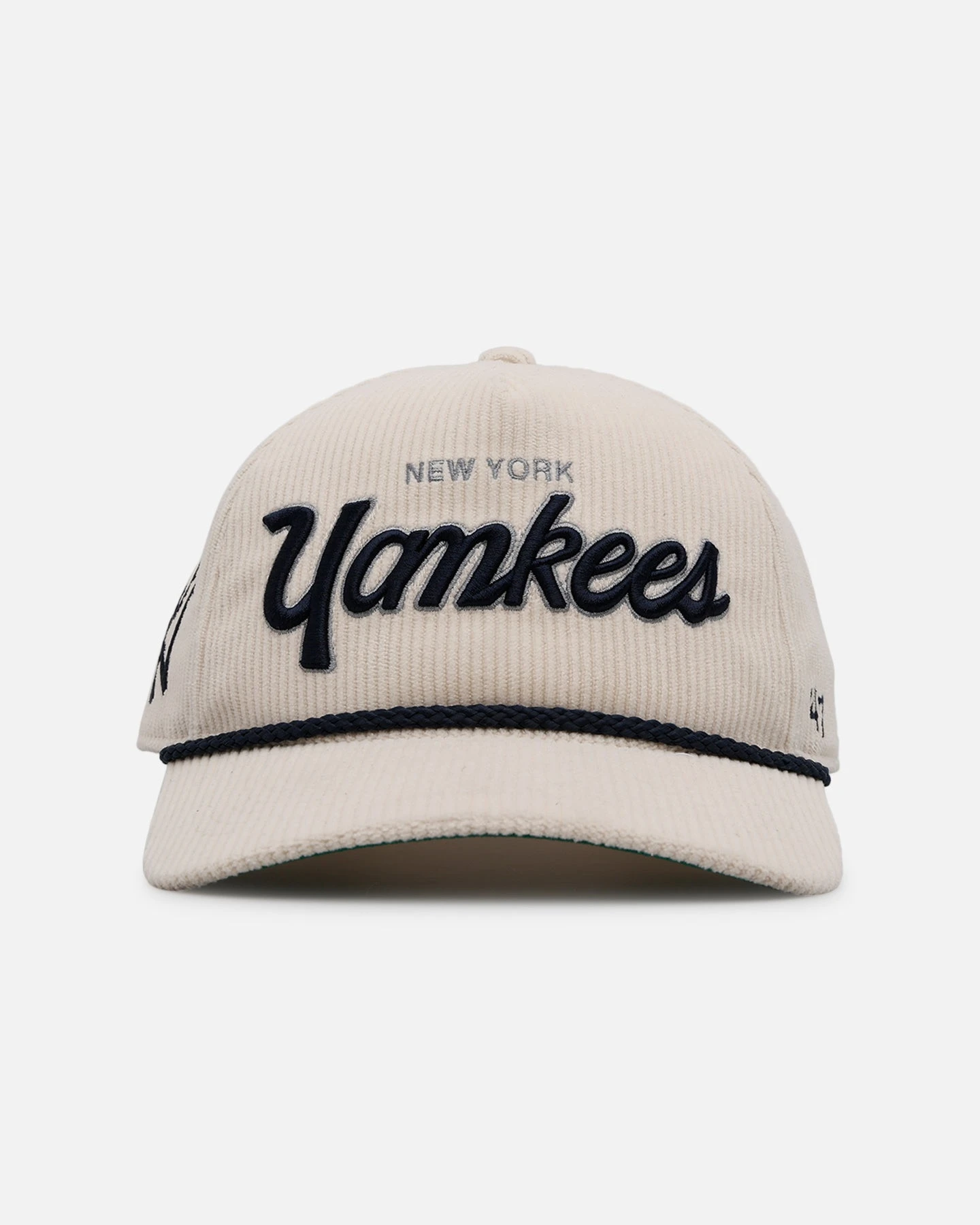 '47 BRAND 47 Brand New York Yankees 'Natural Script' Premium Hitch Corduroy Snapback Natural 3 '47 BRAND 47 Brand New York Yankees 'Natural Script' Premium Hitch Corduroy Snapback Natural