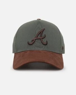 '47 BRAND 47 Brand Atlanta Braves 'Bottle Green' Offside DT Snapback Bottle Green