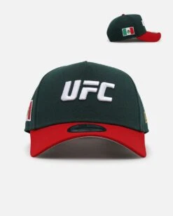 New Era UFC Mex 'Noche UFC' 9FORTY A-Frame Snapback Green/Red