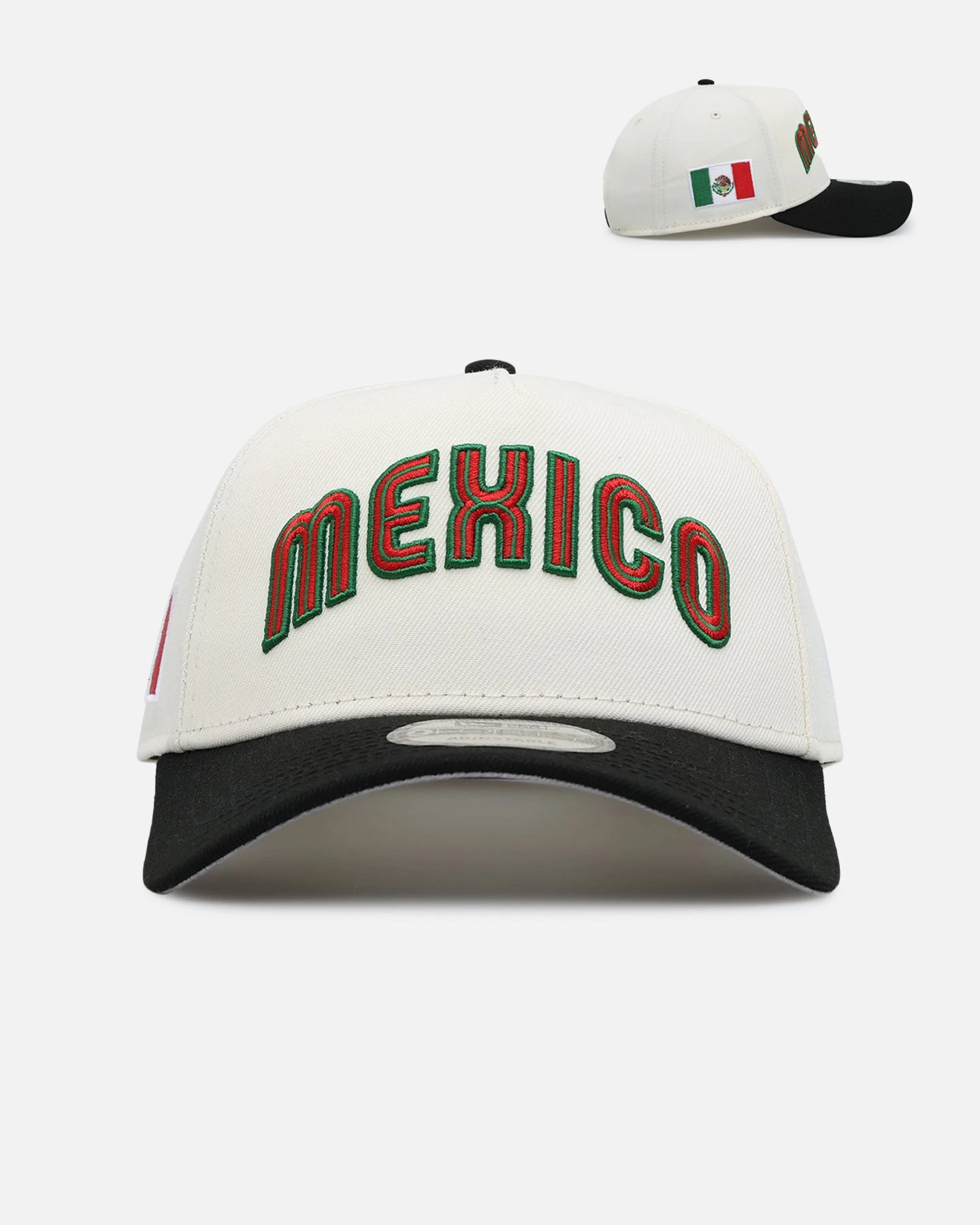 New Era Mexico National Baseball Team 'Mexico Variety Pack' 9FORTY A-Frame Snapback Chrome/Black 3 New Era Mexico National Baseball Team 'Mexico Variety Pack' 9FORTY A-Frame Snapback Chrome/Black