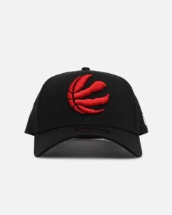 New Era Toronto Raptors 'Upside Down NBA' 9FORTY A-Frame Snapback Black