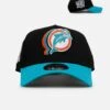 New Era Miami Dolphins 'Cascade' 9FORTY A-Frame Snapback Black -Culture Kings 01034463 YB001 default 0010