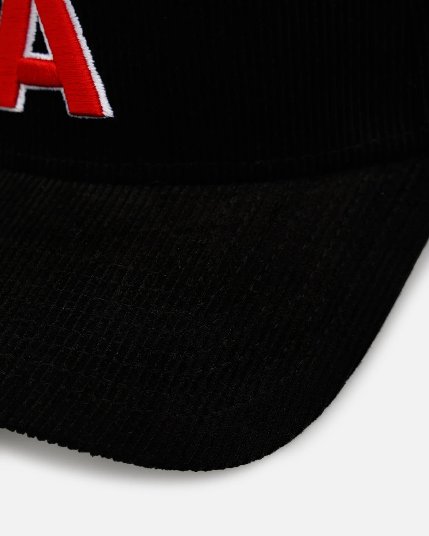 New Era Los Angeles Angels 'Black Cord' 9FORTY A-Frame Corduroy Snapback Black 4 New Era Los Angeles Angels 'Black Cord' 9FORTY A-Frame Corduroy Snapback Black - Image 2