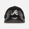 New Era Atlanta Braves 'Tribal' Classic Casual Strapback Washed Black -Culture Kings 01034995 YW607 default 0010