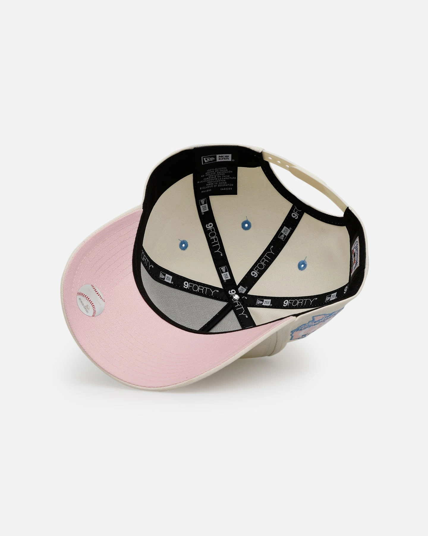 New Era Texas Rangers 'Pastel' 9FORTY A-Frame Snapback Chrome White 8 New Era Texas Rangers 'Pastel' 9FORTY A-Frame Snapback Chrome White - Image 6