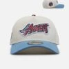 New Era Los Angeles Angels 'Chrome Metallic Wordmark' 9FORTY A-Frame Snapback Chrome -Culture Kings 01035100 YC808 default 0010