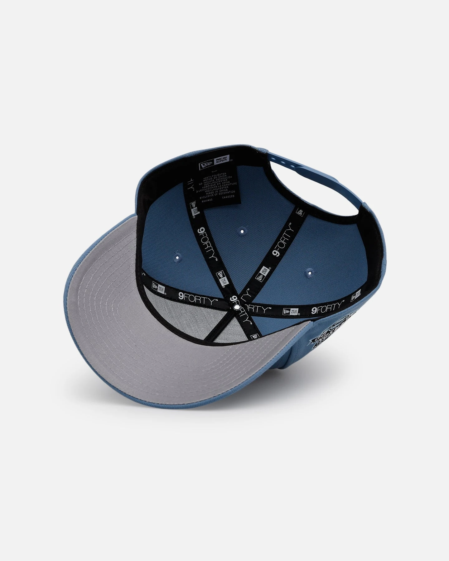 New Era Utah Hockey Club 'Faded Blue' 9FORTY A-Frame Snapback Faded Blue 8 New Era Utah Hockey Club 'Faded Blue' 9FORTY A-Frame Snapback Faded Blue - Image 6