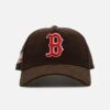 New Era Boston Red Sox 'Walnut Cord' 9FORTY A-Frame Corduroy Snapback Walnut -Culture Kings 01035378 YW012 default 0010
