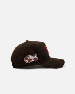 New Era Boston Red Sox 'Walnut Cord' 9FORTY A-Frame Corduroy Snapback Walnut -Culture Kings 01035378 YW012 default 0040