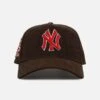 New Era New York Yankees 'Walnut Cord' 9FORTY A-Frame Corduroy Snapback Walnut -Culture Kings 01035389 YW012 default 0010