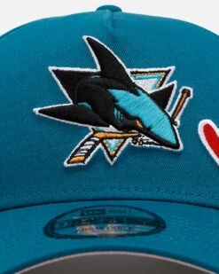 New Era San Jose Sharks 'Team Color Hearts' 9FORTY A-Frame Snapback Official Team Color -Culture Kings 01035397 YO060 mens 0050