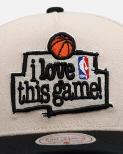 Mitchell & Ness Los Angeles Lakers 'I Love This Game' Pro Pinch Snapback Natural/Black -Culture Kings 01035415 YN003 default 0050