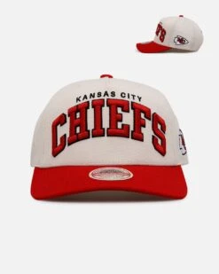 Mitchell & Ness Kansas City Chiefs 'Vintage NFL' MVP Snapback Natural