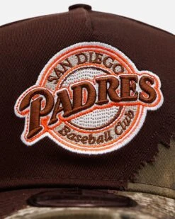 New Era San Diego Padres 'Camo Tear Away' 9FORTY A-Frame Snapback Camo/Official Team Color -Culture Kings 01035617 YC491 default 0060