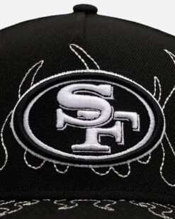New Era San Francisco 49ers 'Outline Flames' 9FORTY A-Frame Snapback Black -Culture Kings 01035624 YB001 default 0050