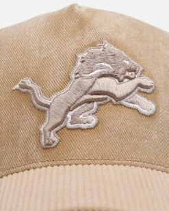 '47 BRAND 47 Brand Detroit Lions 'Apollo Cord Khaki' Hitch Strapback Khaki -Culture Kings 01035879 YK001 default 0060