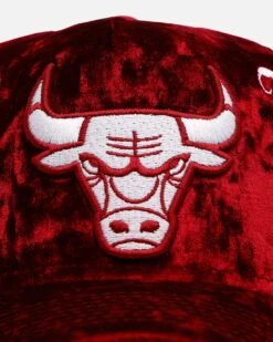 New Era Chicago Bulls 'Crushed Velvet Dreams' 9FORTY A-Frame Snapback Maroon -Culture Kings 01035911 YM100 default 0060
