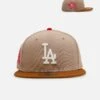 New Era Los Angeles Dodgers 'Root Beer Float' 59FIFTY Fitted Camel