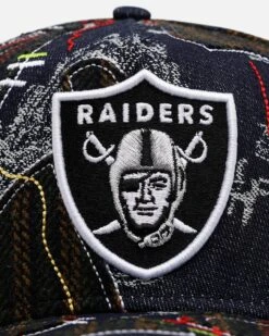 New Era Las Vegas Raiders 'Running Stitch' 9FORTY A-Frame Snapback Multi 14 New Era Las Vegas Raiders 'Running Stitch' 9FORTY A-Frame Snapback Multi -Culture Kings 01036093 YM041 default 0060