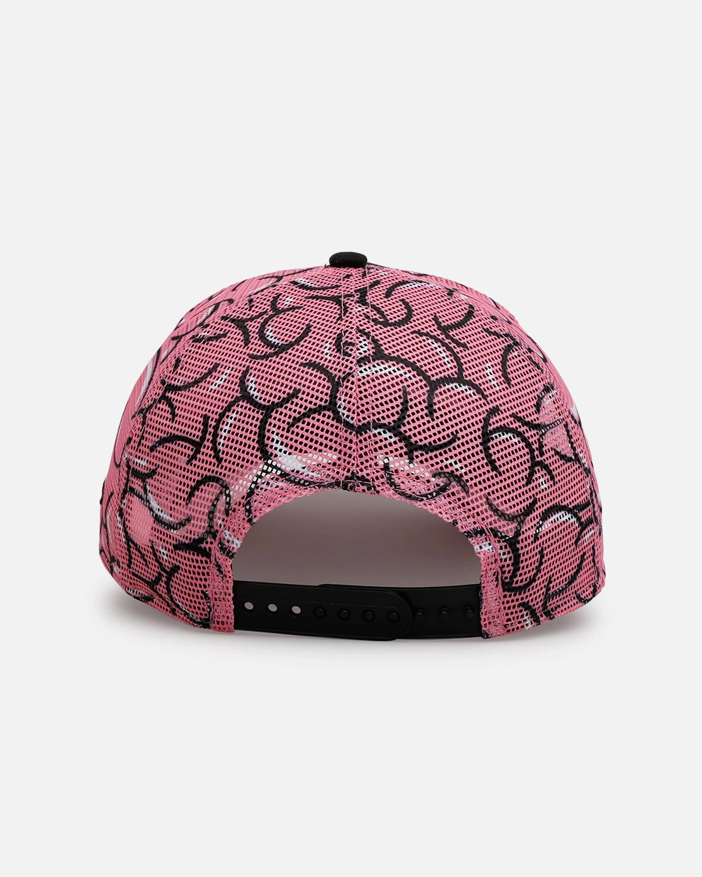New Era Mexico National Baseball Team 'Thoughtful' 9FORTY A-Frame Trucker Snapback Black/Pink 4 New Era Mexico National Baseball Team 'Thoughtful' 9FORTY A-Frame Trucker Snapback Black/Pink - Image 2