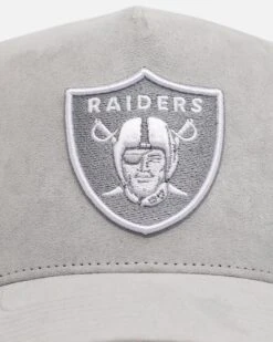 '47 BRAND 47 Brand Las Vegas Raiders 'Ultrasuede' '47 MVP DT Strapback Gray/White -Culture Kings 01036150 YQ122 default 0050