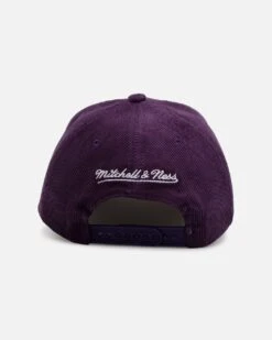 Mitchell & Ness Los Angeles Lakers 'Vintage Cord' Pro Pinch Corduroy Snapback Purple -Culture Kings 01036214 YP200 default 0030