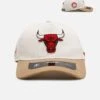 Pro Standard Chicago Bulls 'Signature Suede' Pro Pinch Strapback Eggshell -Culture Kings 01036403 YE061 default 0010