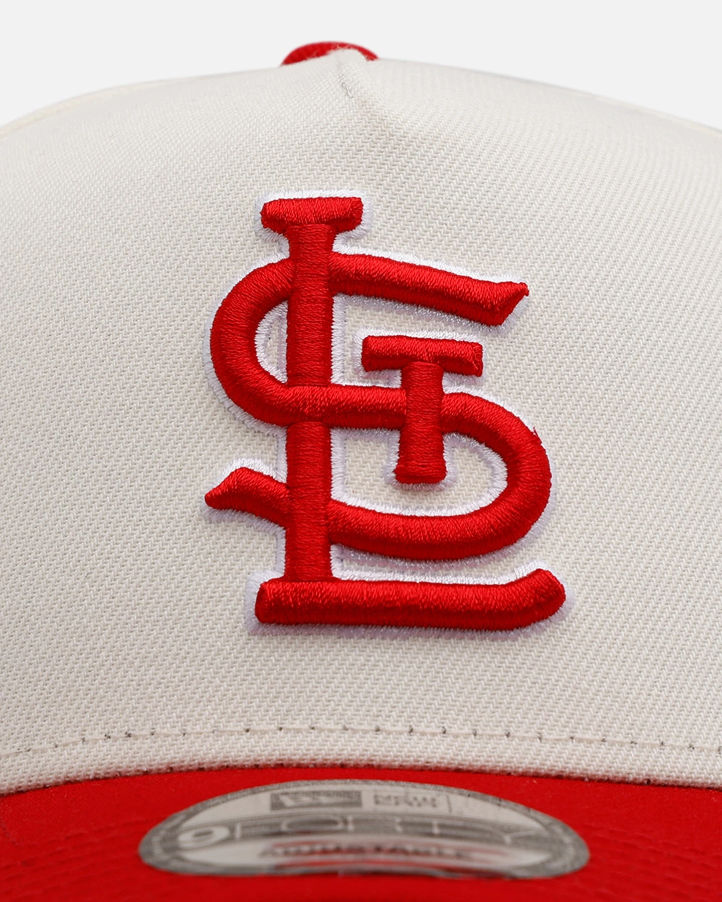 New Era St. Louis Cardinals 'Team Color Visor' 9FORTY A-Frame Snapback Chrome/Official Team Color 7 New Era St. Louis Cardinals 'Team Color Visor' 9FORTY A-Frame Snapback Chrome/Official Team Color - Image 5