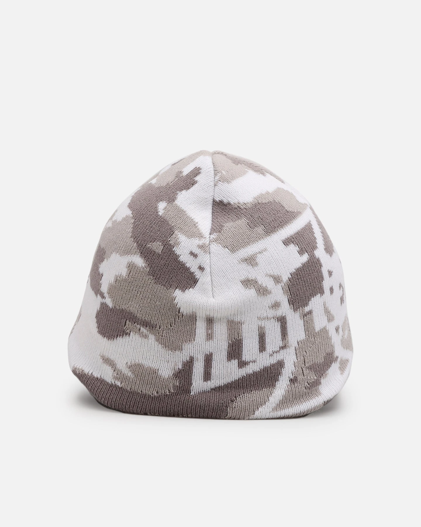 Loiter Motor Skull Knit Beanie Snow Camo 5 Loiter Motor Skull Knit Beanie Snow Camo - Image 3