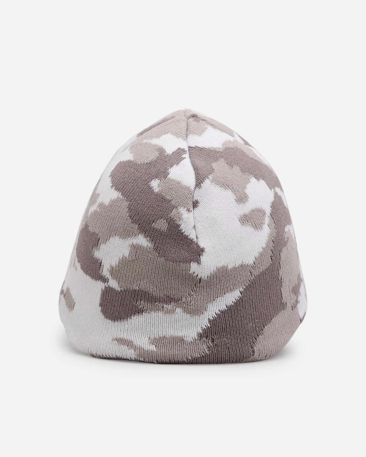 Loiter Motor Skull Knit Beanie Snow Camo 6 Loiter Motor Skull Knit Beanie Snow Camo - Image 4
