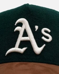 '47 BRAND 47 Brand Oakland Athletics 'Fall Leaves' 47 Offside Snapback Green/Brown -Culture Kings 01036479 YG613 default 0060