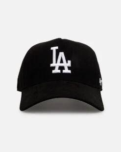 '47 BRAND 47 Brand Los Angeles Dodgers 'Ultrasuede' 47 MVP Strapback Black/White