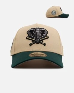 New Era Oakland Athletics 'Oakland Forever' 9FORTY A-Frame Snapback Vegas Gold