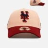 New Era New York Mets 'Volcano' 9FORTY A-Frame Snapback Peach