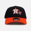 New Era Houston Astros 'Team Color Hearts' 9FORTY A-Frame Snapback Official Team Color -Culture Kings 01037052 YO060 default 0010